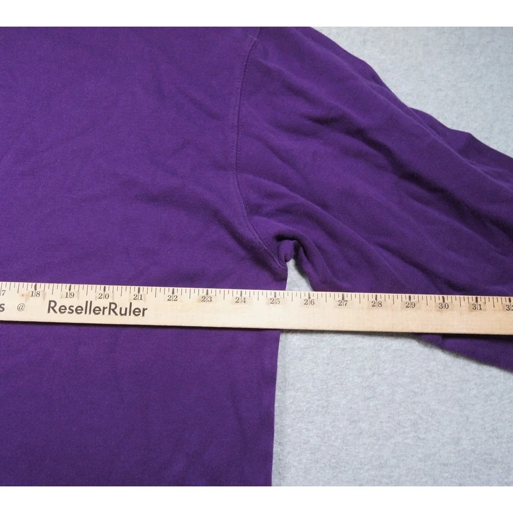 Vintage Brooks Brothers Shirt Mens XLarge Purple Turtle Neck Golden Fleece